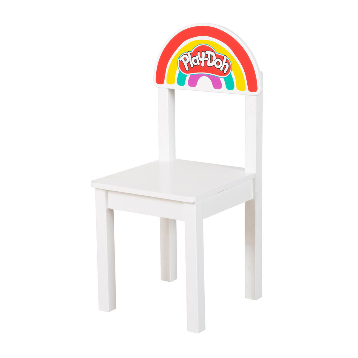 KINDERSITZGRUPPE roba x Play-Doh - Weiß, Holz (50/51/60cm) - Roba