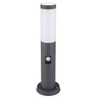 WEGELEUCHTE Metall Opal Weiß - Anthrazit, Metall (12/12.7/45cm) - Globo Lighting