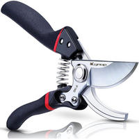 GARTENSCHERE SK5-Stahlklinge Schneiddurchmesser 25 mm - Schwarz, Metall (9/2/21.8cm)