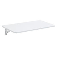 WANDREGAL DE-37385 80 cm wandmontiert mit Klappmechanik Weiß - Weiß, Holzwerkstoff (40/18.5/80cm) - ComfortXL