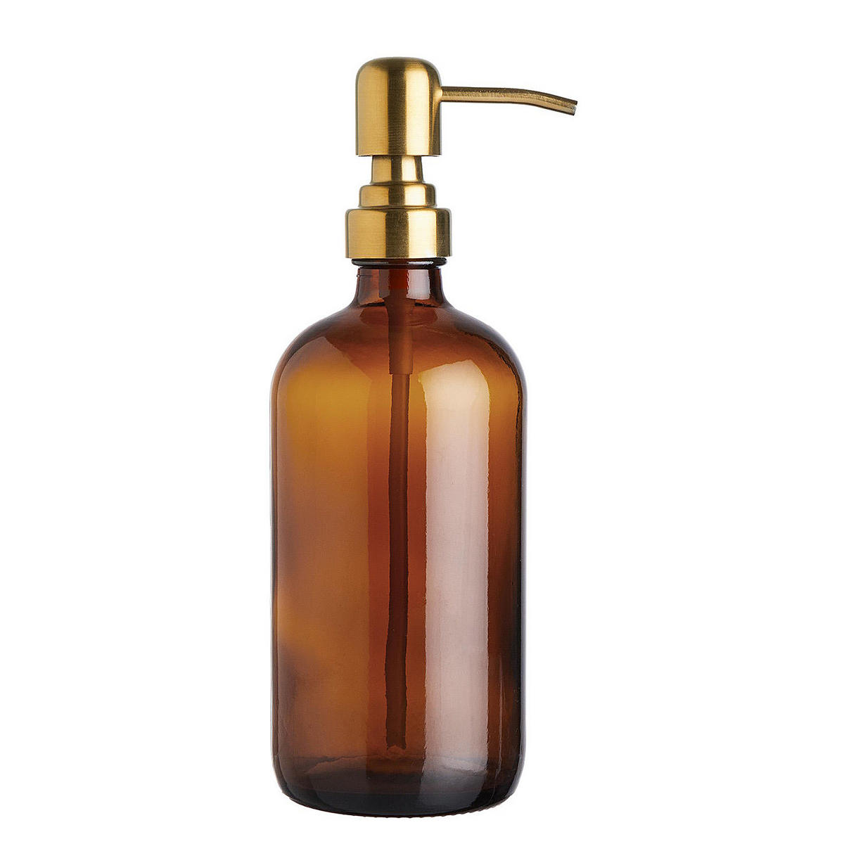 SEIFENSPENDER Soap Opera - Braun, Glas/Metall (7/22/7cm) - Butlers
