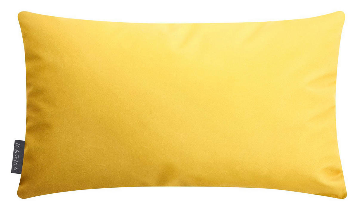 DEKOKISSEN Crazy Erdmännchen - Gelb, Textil (50/30/8cm) - Magma Heimtexx