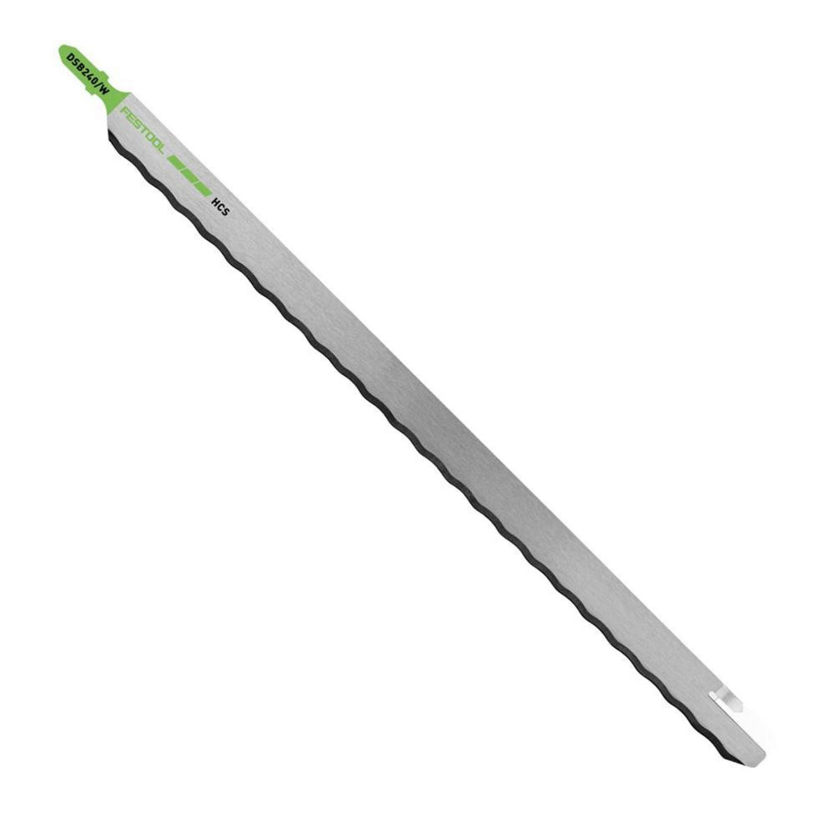 FESTOOL Sägeblatt DSB 240/W Wellenschliff für Dämmstoffschnitte passend zu SG-240 / ISC 240 ( 575416 ) - Multicolor, Kunststoff (370/55/5cm) - Festool