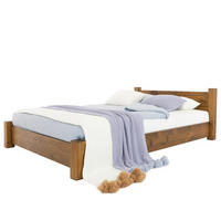 BETT aus Massivholz Rustyk Ostrowit II 180x200 - Dunkelbraun, Holz/Holzwerkstoff (180/200cm) - Seart