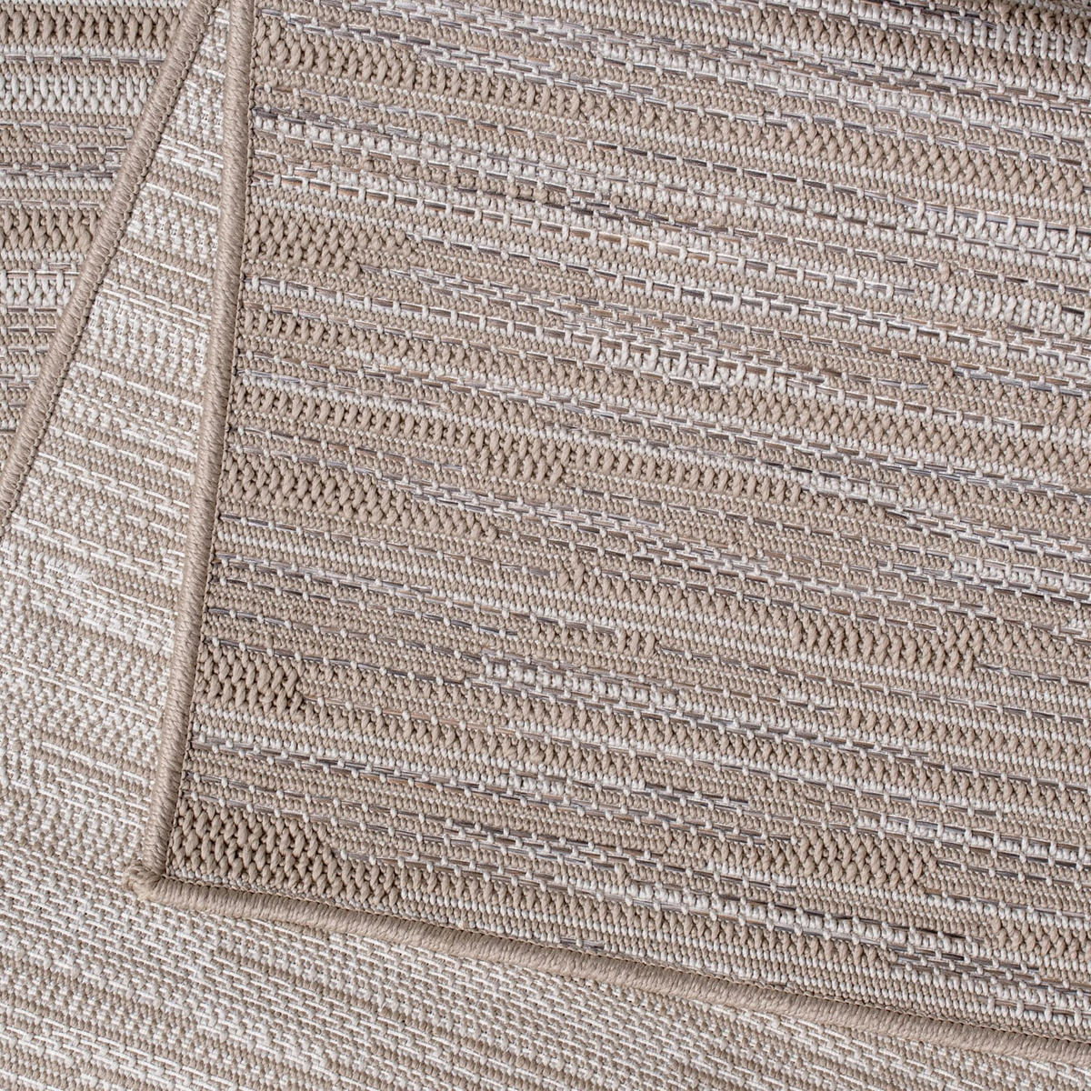 OUTDOORTEPPICH 120/120 cm Vermont 193 - Beige, Kunststoff (120/120cm) - Paco Home