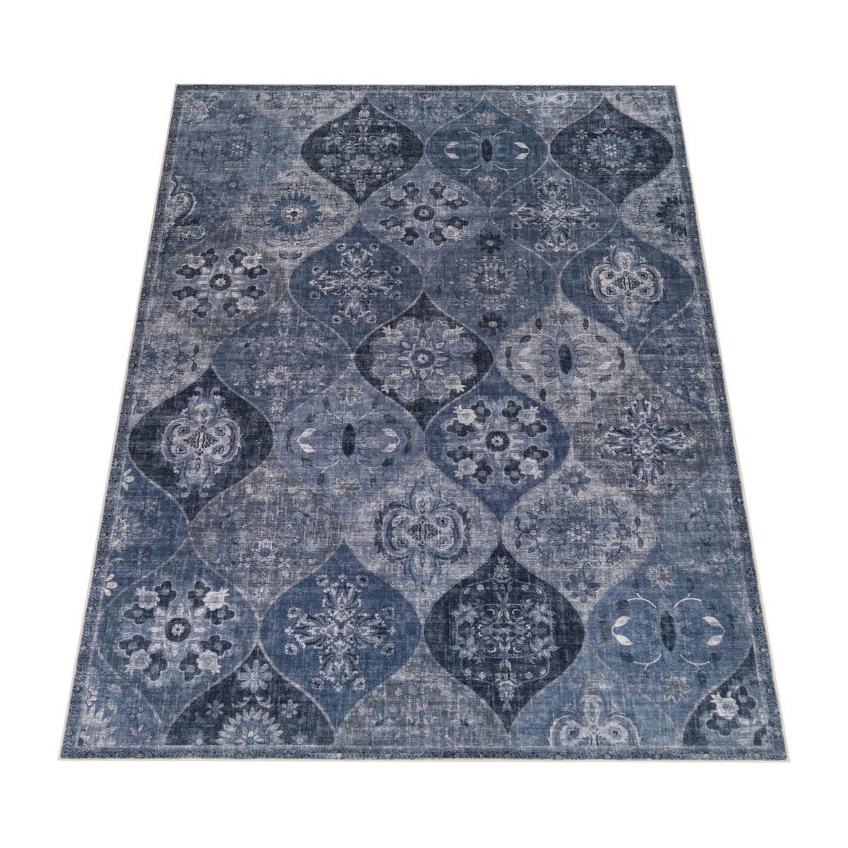 KURZFLORTEPPICH 240/340 cm Semer 421 - Blau, Textil (240/340cm) - Paco Home
