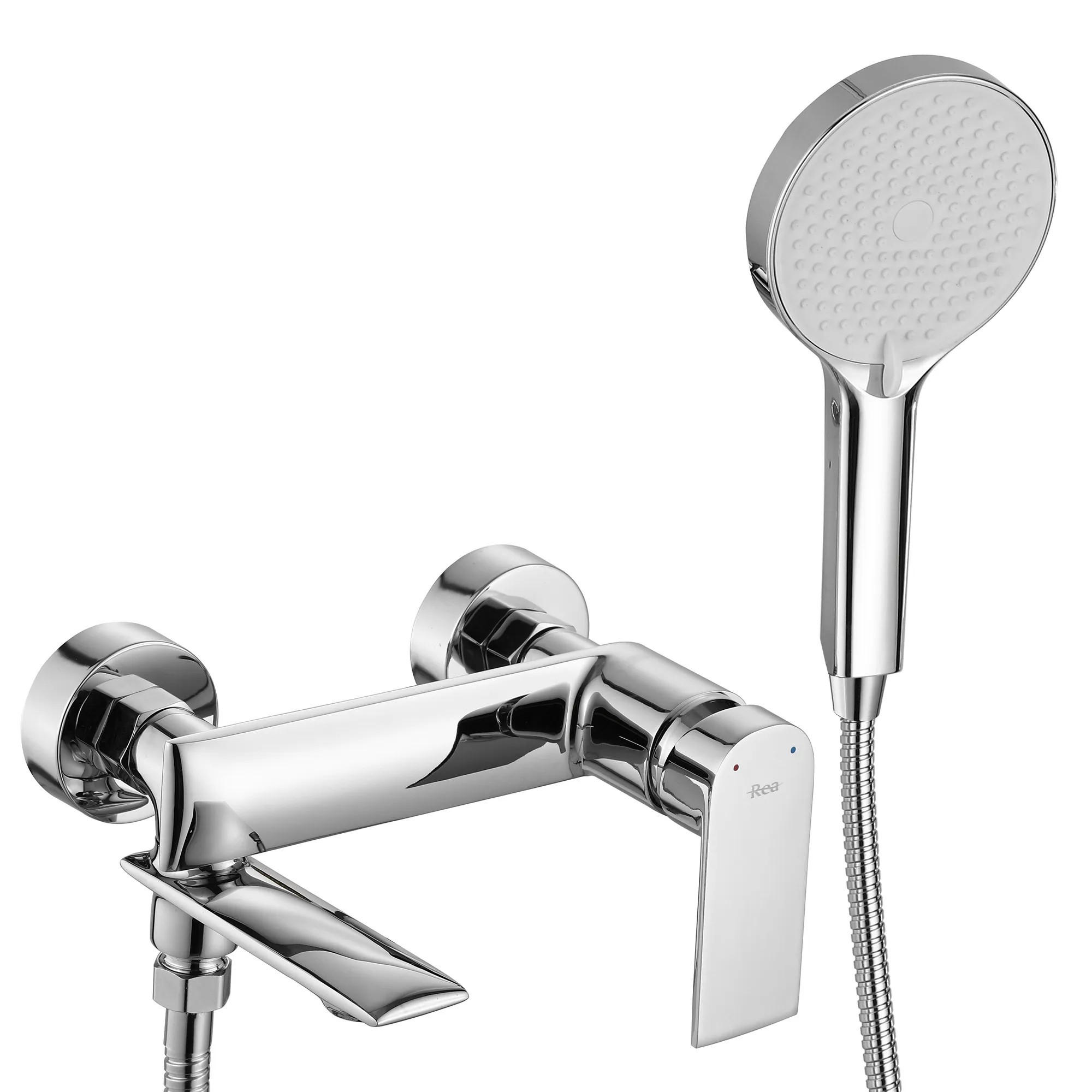 WANNENARMATUR Rea Veneta Chrome - Chromfarben, Metall (19/11/16.5cm) - REA