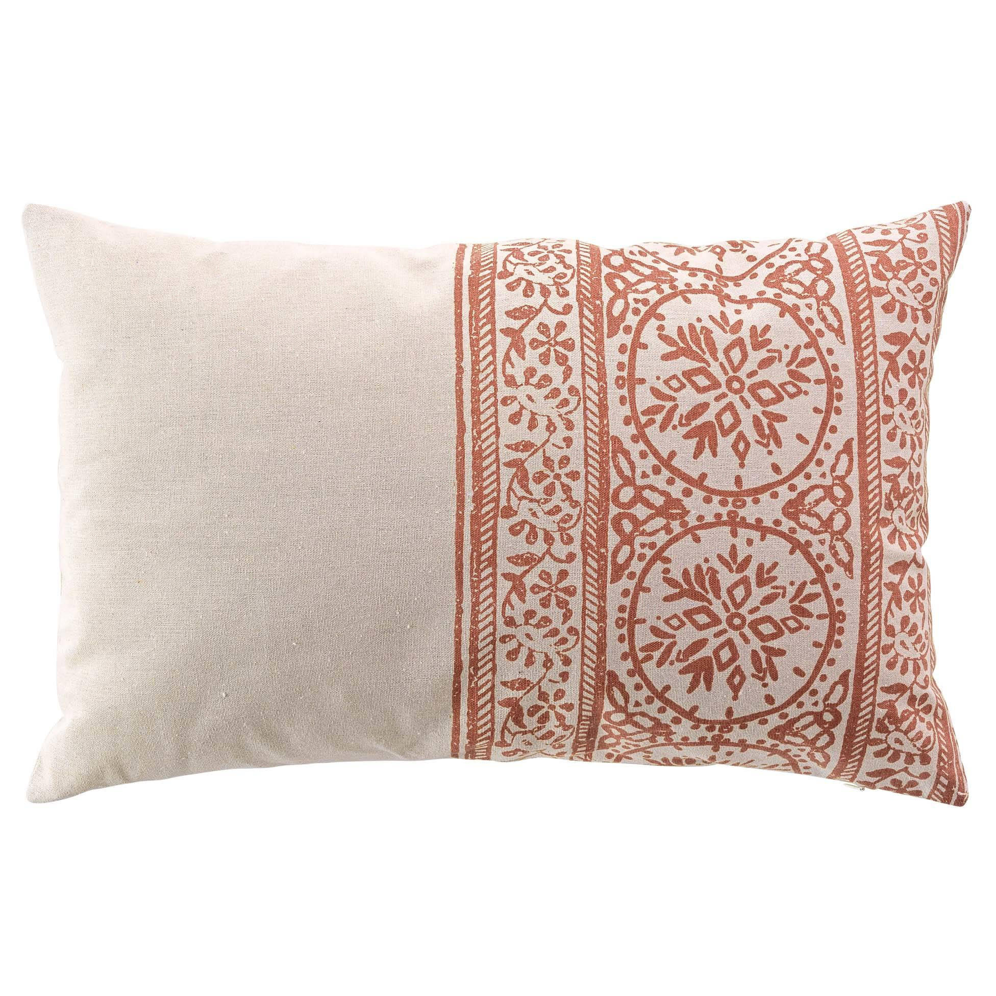 ZIERKISSEN Isalina 40/60 cm - Terracotta, Textil (40/60cm) - Douceur d´intérieur