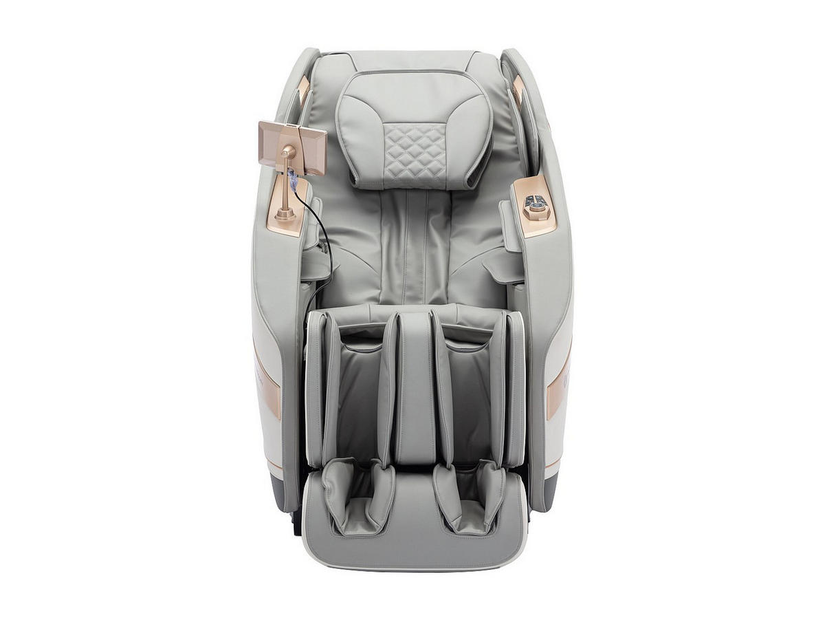 MASSAGESESSEL - Kunstleder - Zero-Gravity-System - Grau - MOWATA - Grau, Leder (115/155/75cm) - Vente-Unique