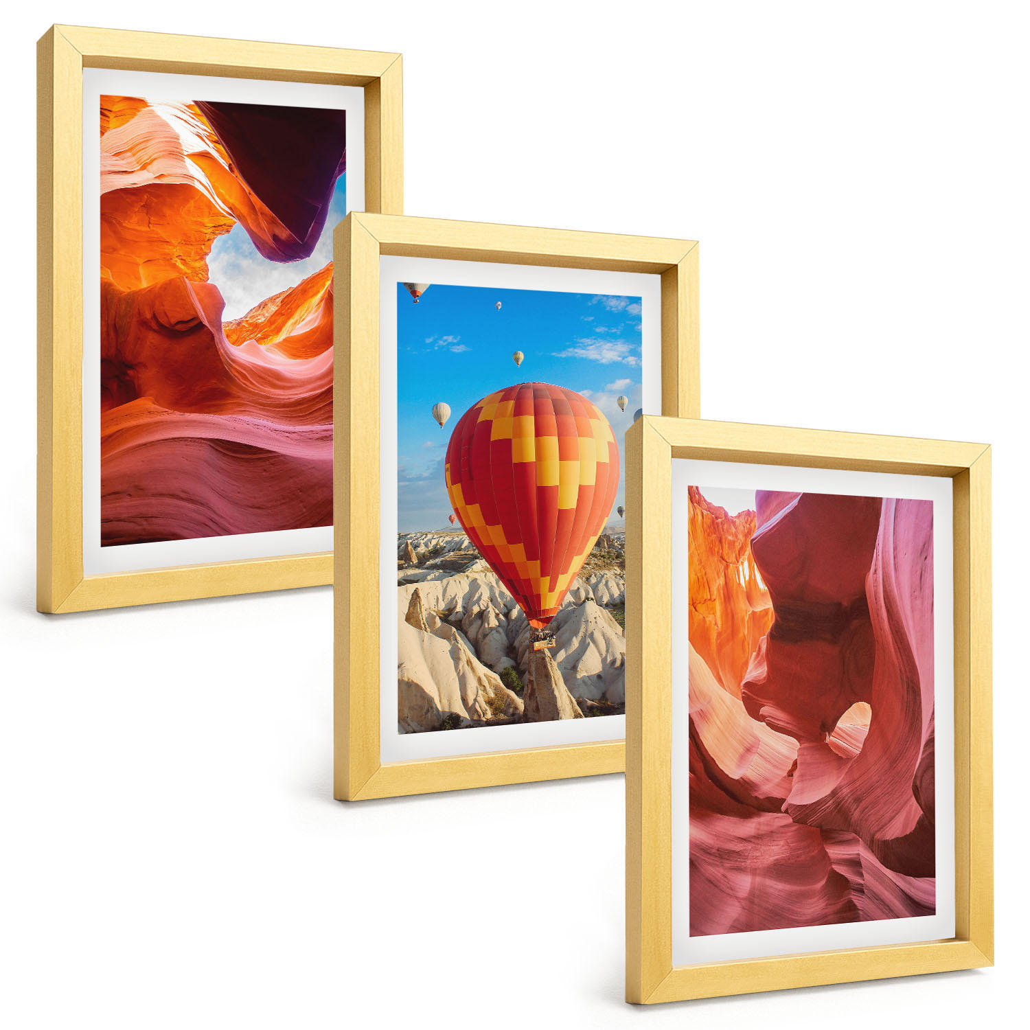 Tulup Bilder Gold 20x30 cm