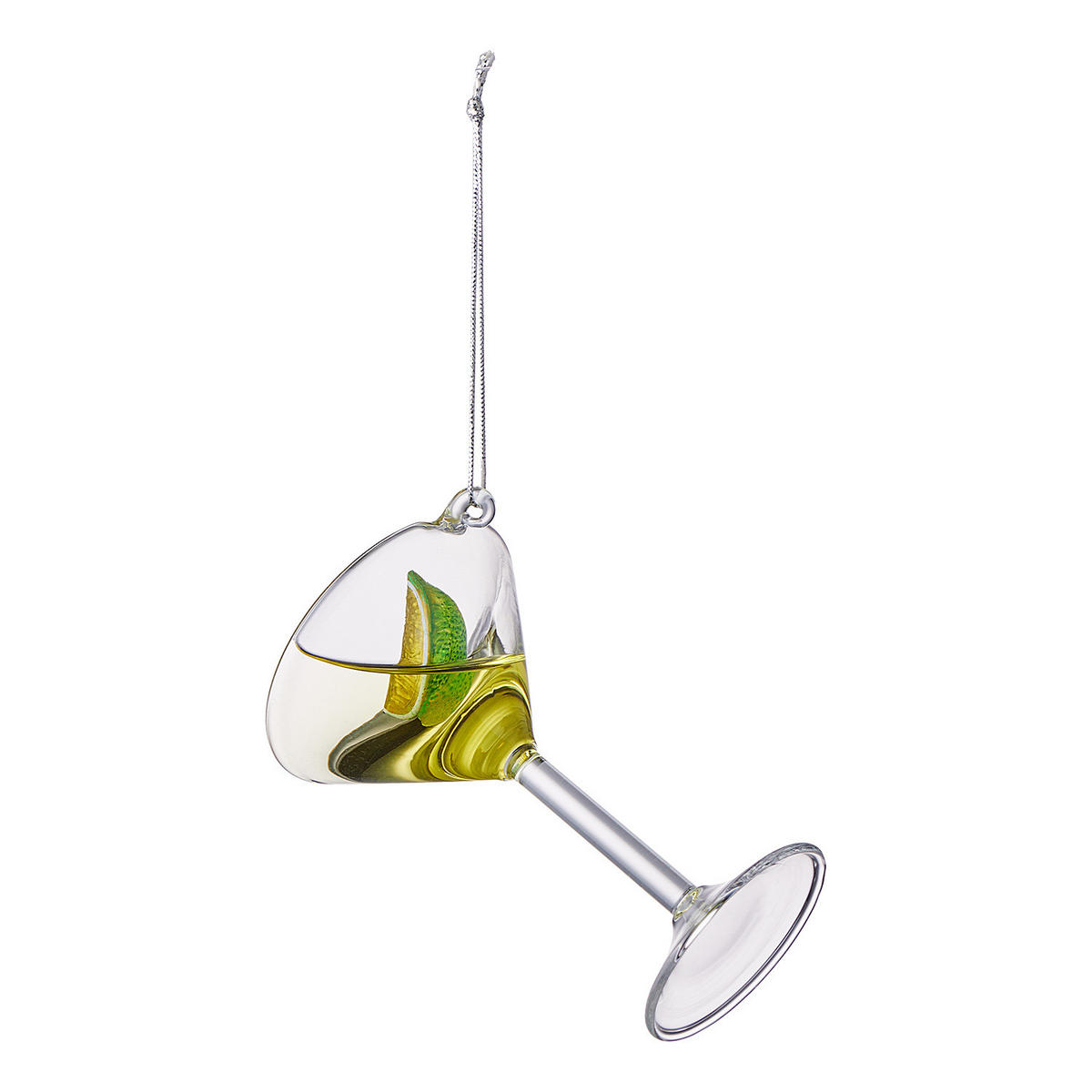 BAUMANHÄNGER Hang On Martini Cocktail - Gelb, Glas (6/10/6cm) - Butlers