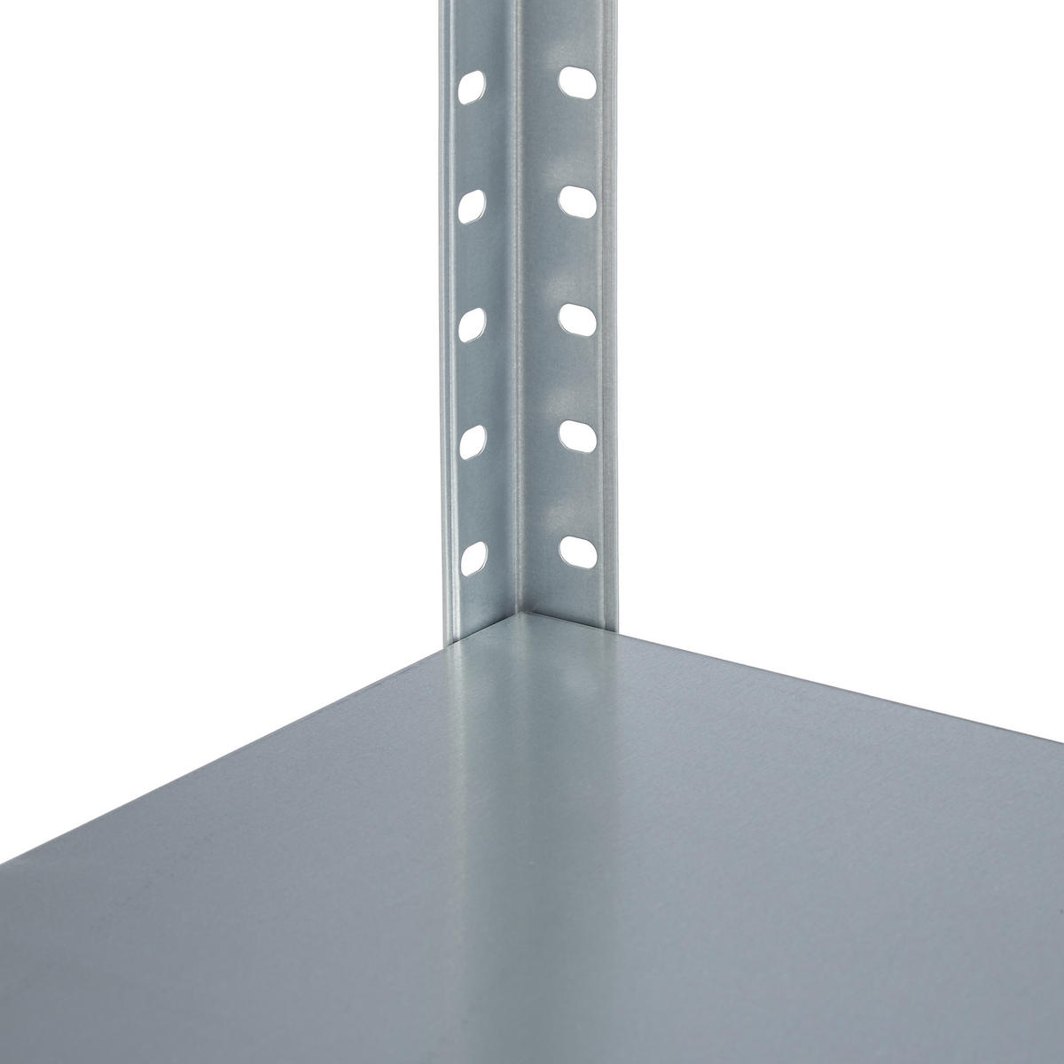 METALLREGAL - Silberfarben, Holzwerkstoff/Kunststoff (75.5/145/30cm) - Relaxdays