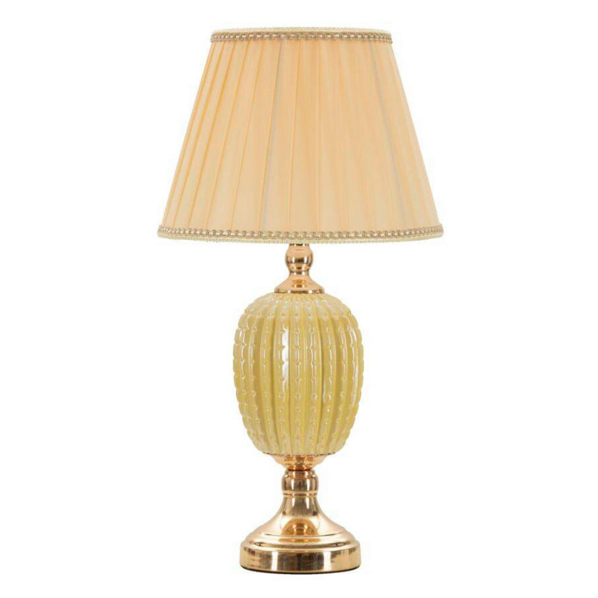 TISCHLEUCHTE Lot 55 cm - Beige, Metall (30/30/55cm) - Mauro Ferretti