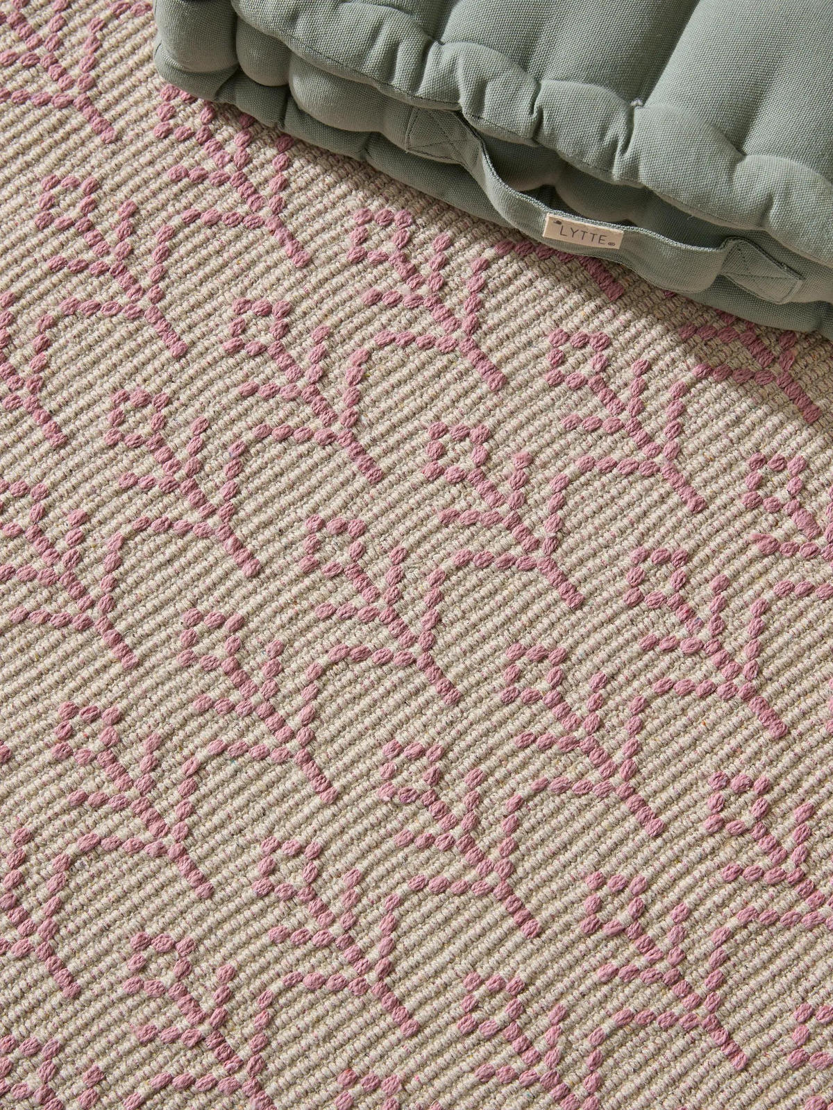 KINDERTEPPICH Elli waschbar Rosa 160/230 cm - Rosa, Naturmaterialien/Kunststoff (160/230cm) - benuta