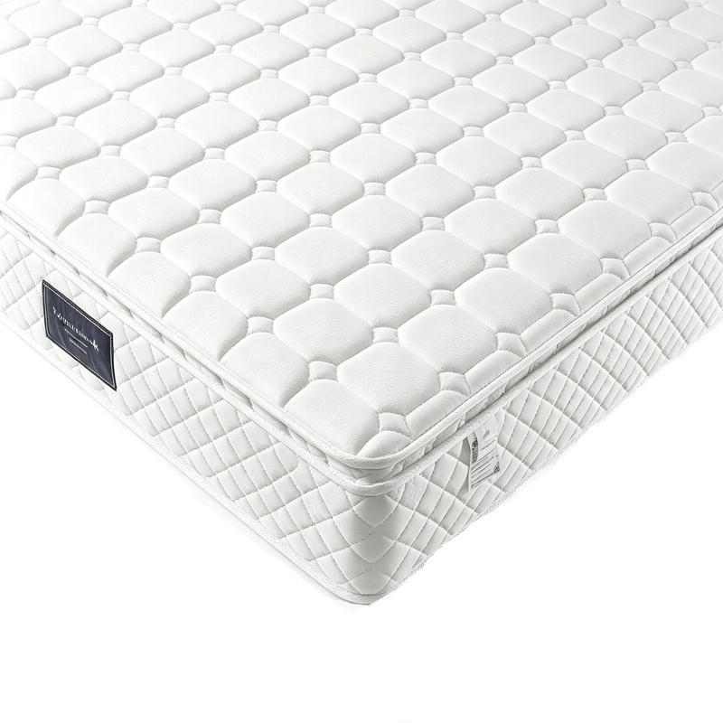 TASCHENFEDERKERNMATRATZE 90/200 cm, Höhe ca.: 25 cm - Weiß, Textil (90/200cm) - Bextsrack
