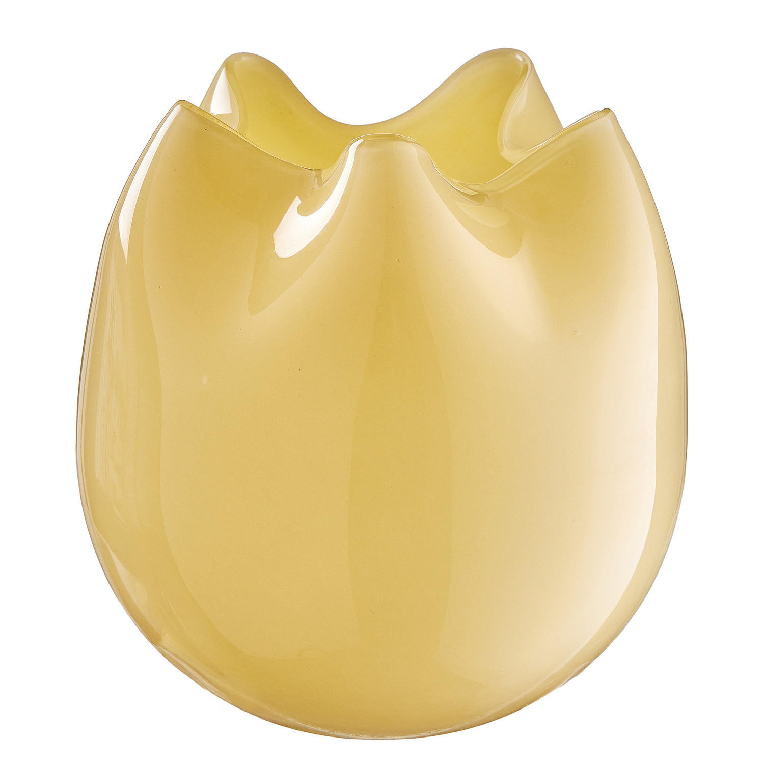 VASE Sophie - Gelb, Glas (18cm) - Butlers