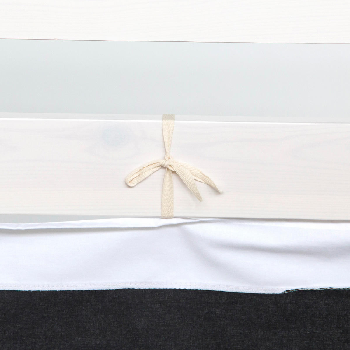 VORHANG für Hochbett Pirat - Weiß, Textil (197/86/1cm) - Homestyle4u