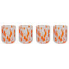 TRINKGLAS (6er-Set) Confetti - Orange, Glas (0.33L) - Butlers