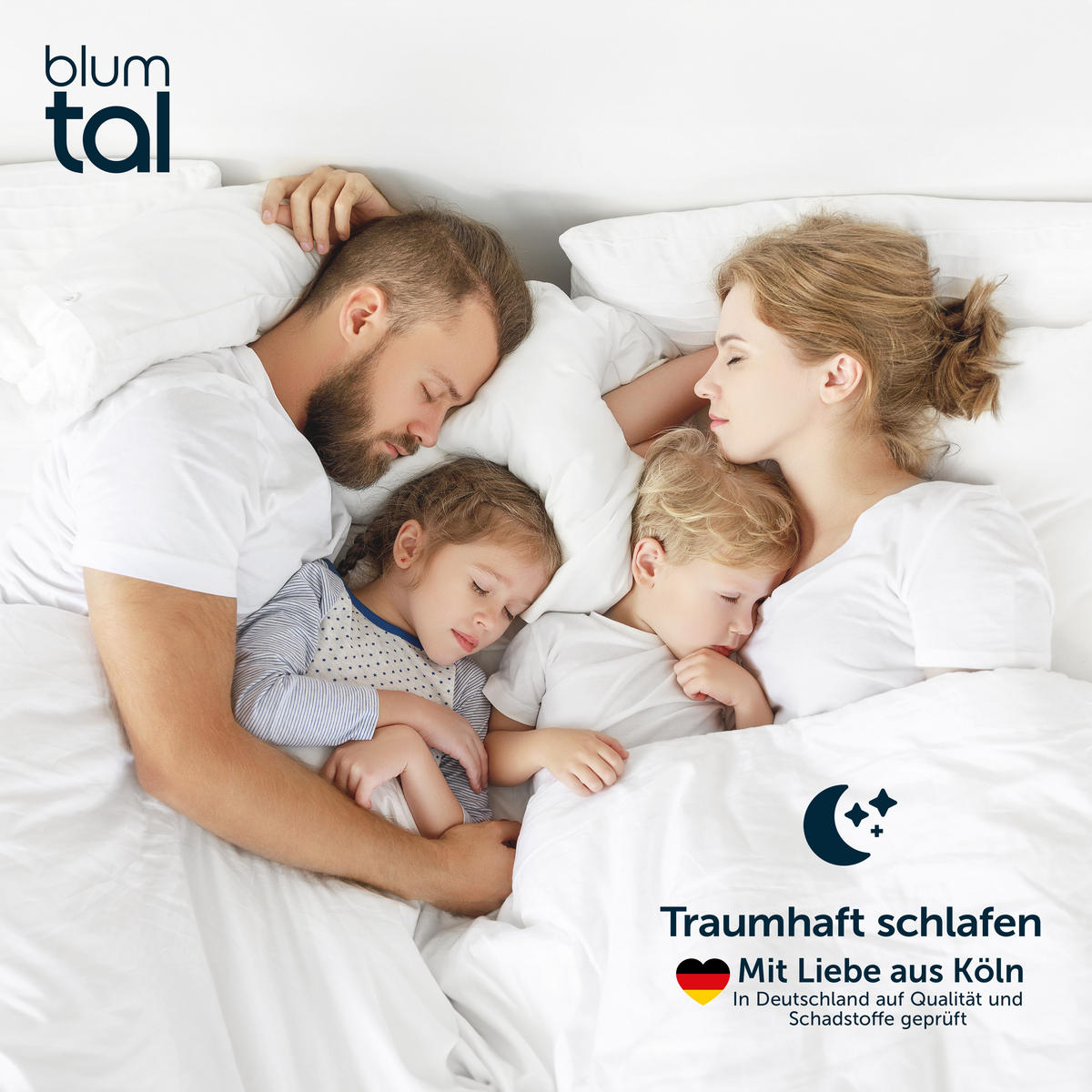 SOMMERDECKE 155/220 cm - Weiß, Textil (155/220cm) - Blumtal