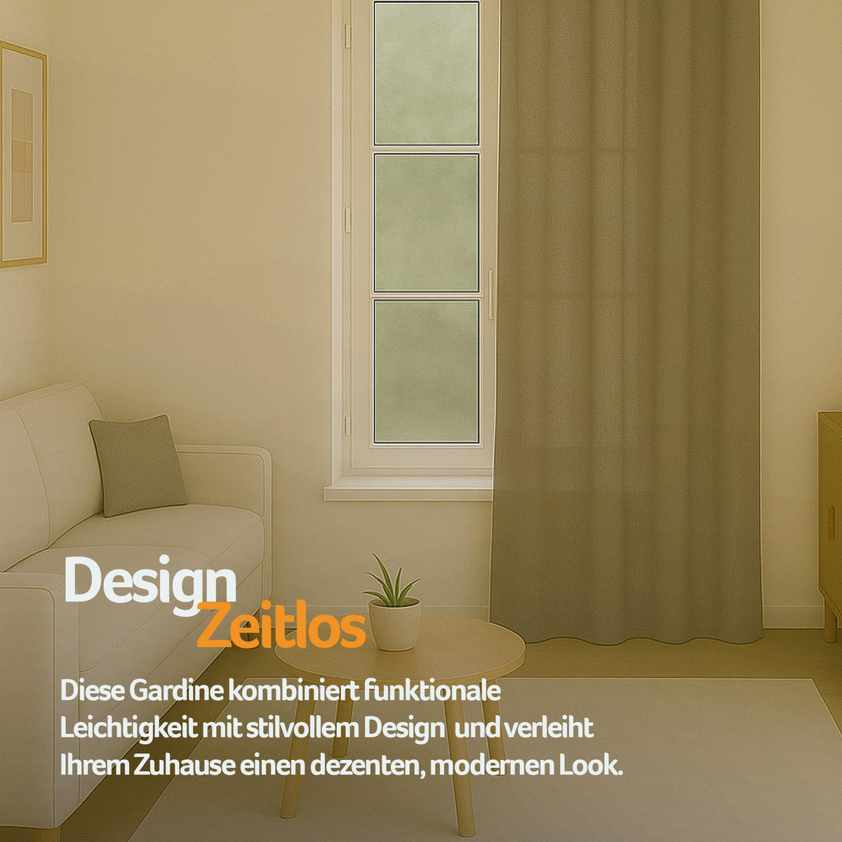 VORHANG Blickdicht ( 140x245cm ) mit Kräuselband / Universalband in Sandgrau - Taupe, Textil (140/245cm) - Bestlivings