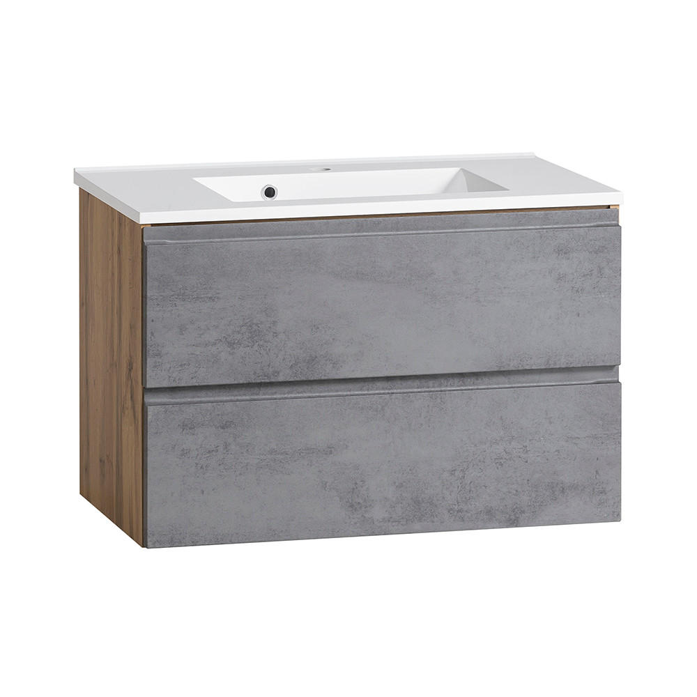 Lomado Waschtisch Braun 80x56x47 cm