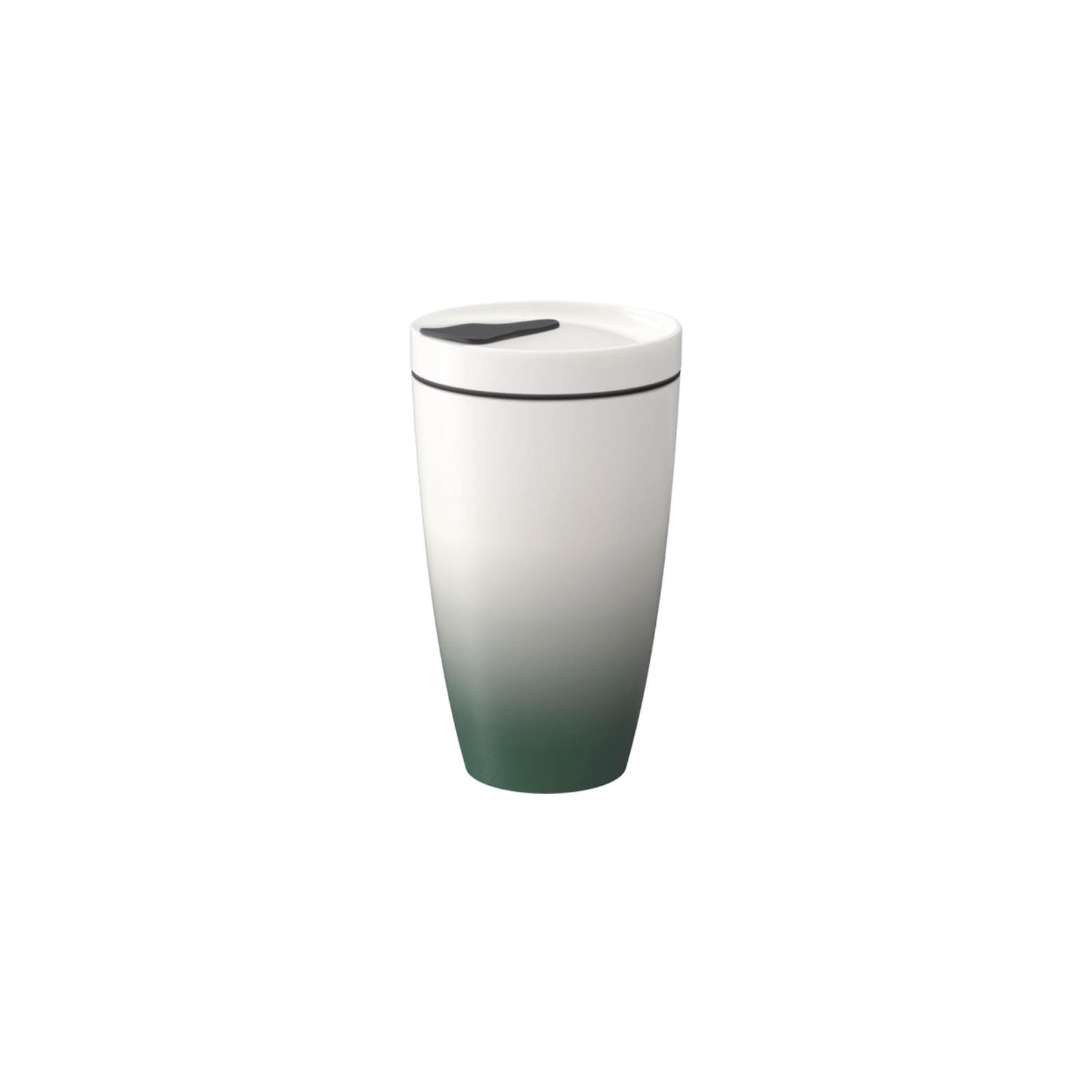 KAFFEEBECHER M Coffee To Go Green 350 ml - Grün, Keramik (0.35L) - like.Villeroy & Boch