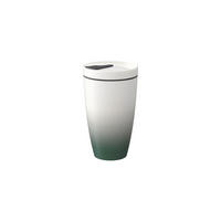 KAFFEEBECHER M Coffee To Go Green 350 ml - Grün, Keramik (0.35L) - like.Villeroy & Boch
