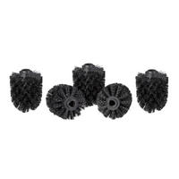 HLAVA kefy 12 mm - čierna, plast (8/9cm) - Relaxdays