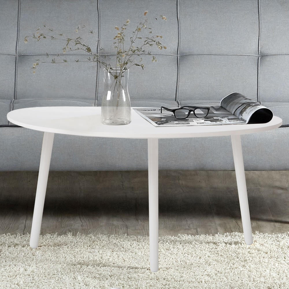 COUCHTISCH Kiefer 84/43 cm Weiß - Weiß, Holz (50/84/43cm) - Homestyle4u