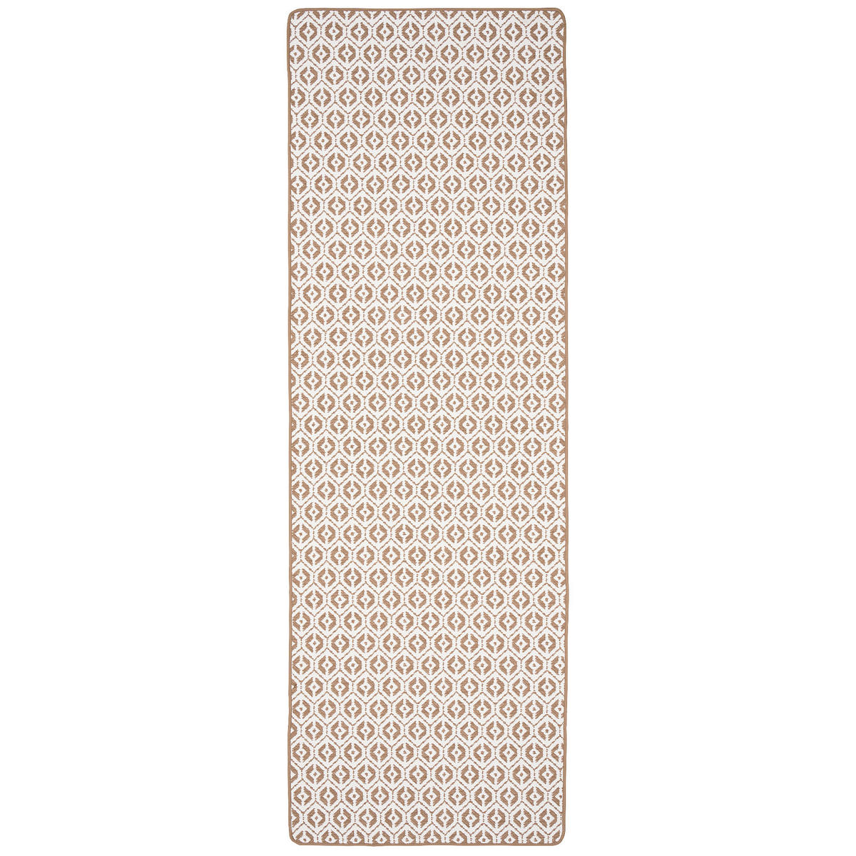 IN- UND OUTDOOR TEPPICH LÄUFER BEIDSEITIG CAPE COD - Beige, Textil (80/160cm) - Snapstyle