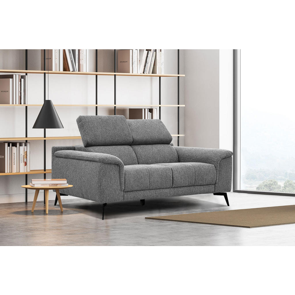 Thumbnail - Courtois Laville Sofa, Grau, Textil, Rechteckig, 170x82x103 cm, Wohnzimmer, Sofas & Couches, Sofas