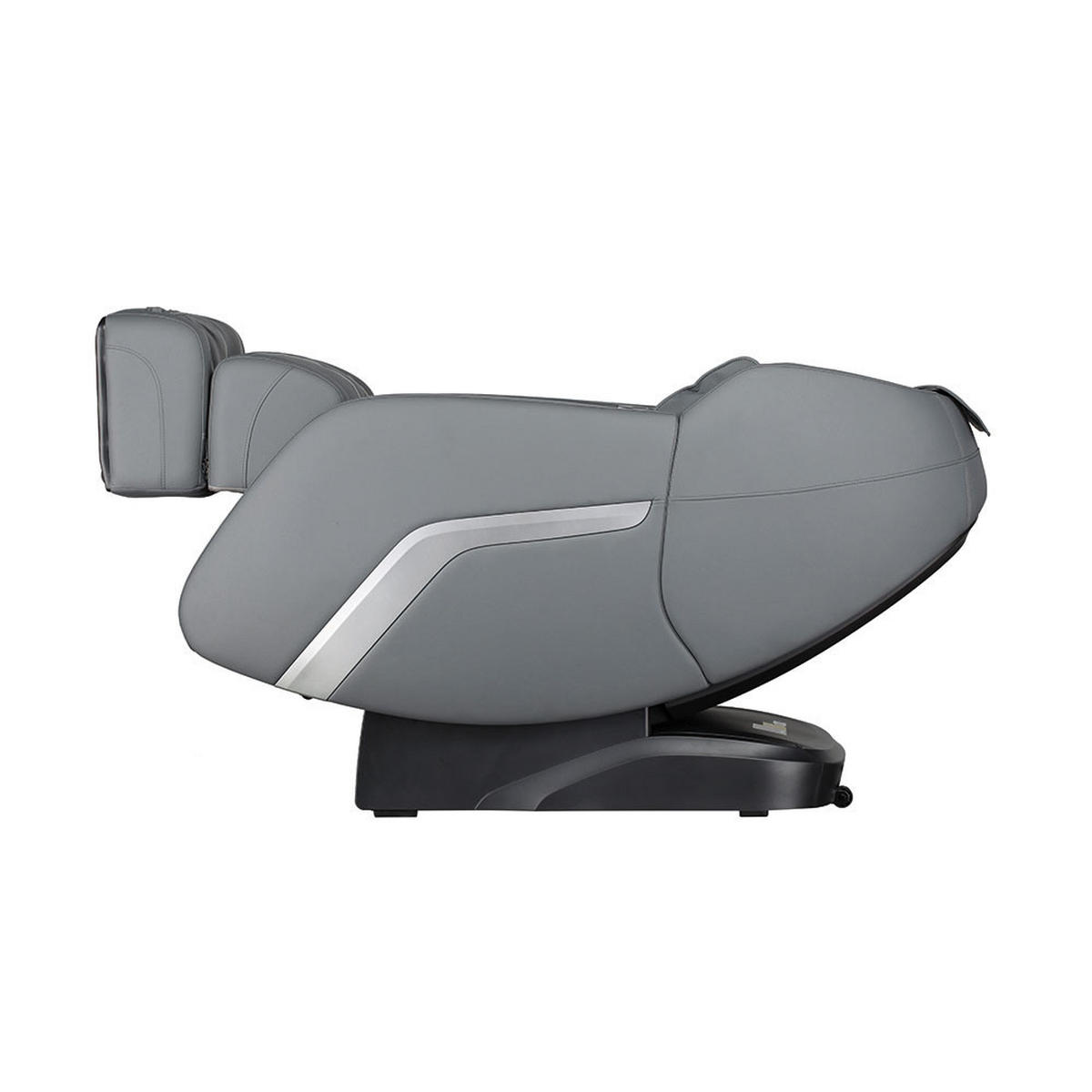 MASSAGESESSEL DUNES - Farbe: Anthrazit - Anthrazit, Leder (147/113/76cm) - Home Deluxe
