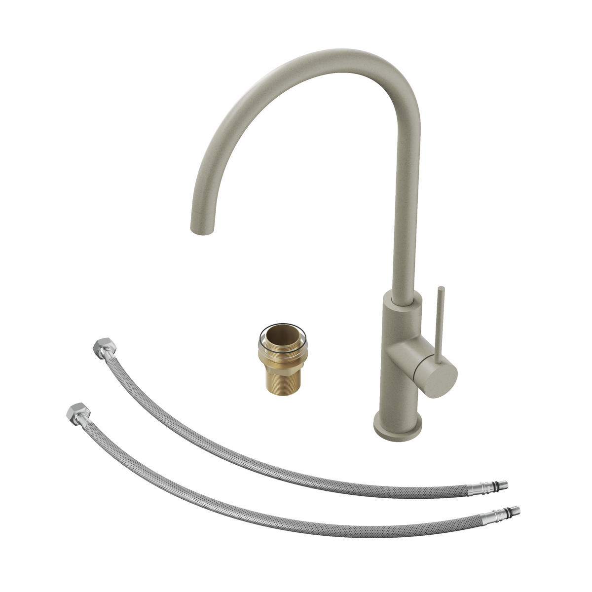 KÜCHENARMATUR Prestige SLIM Beige - Beige, Metall (23/42/23cm) - Granitan