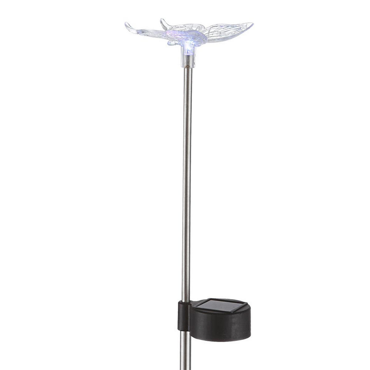 LED AUSSENLEUCHTE Klar Schmetterling - Klar, Metall (6/7/42cm) - Globo Lighting