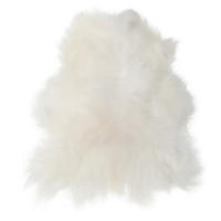 SCHAFFELL Island Naturweiß, Lange Zottelige Wolle, ca. 120 cm - Weiß, Fell (70/120cm) - Provellus