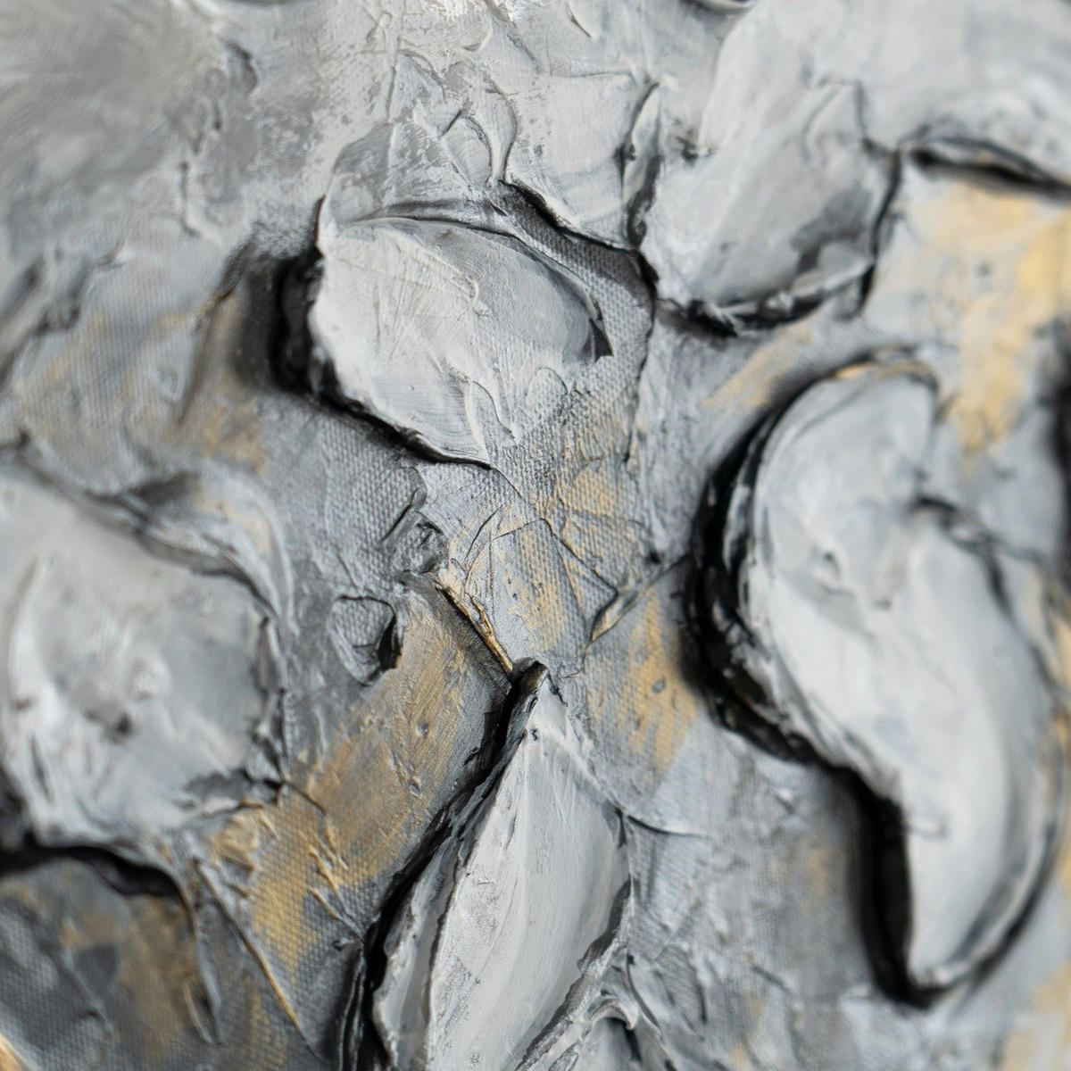 GEMÄLDE Magische Fische Schattenfugenrahmen Schwarz 120x80 cm - Schwarz, Holz (120/80cm) - YS-art gallery