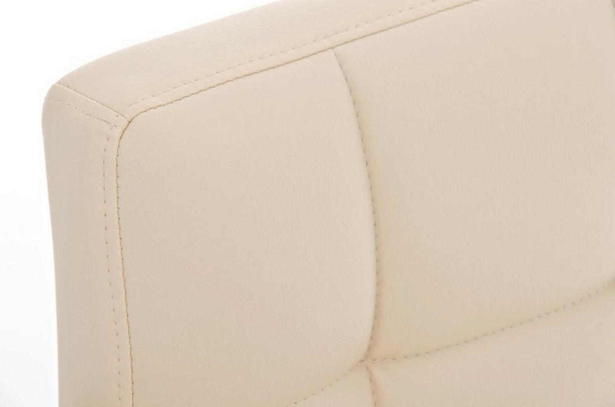 BÜROSTUHL Lucille, Creme - Braun, Textil/Metall (54/86/46cm) - TPFLiving