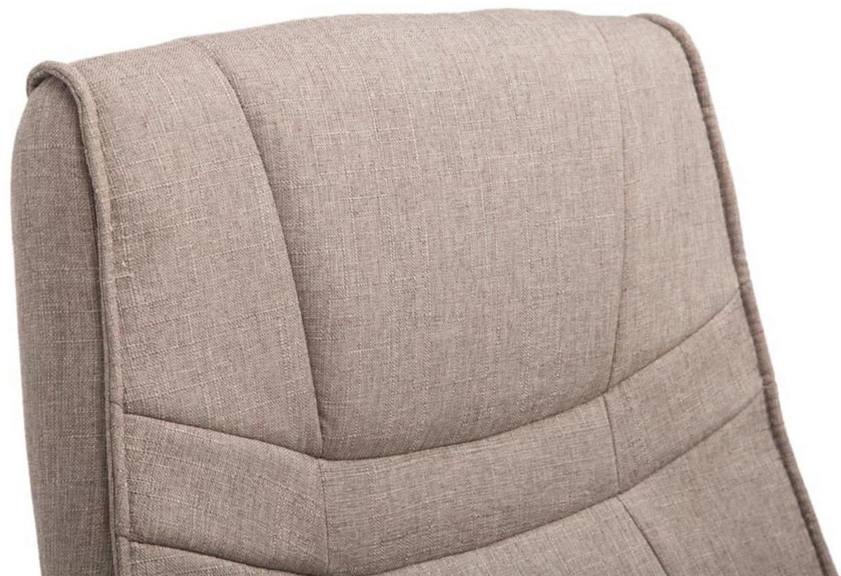 SCHWINGSTUHL 2er Set Stoff taupe - Taupe, Textil/Metall (60/104/67cm) - CLP