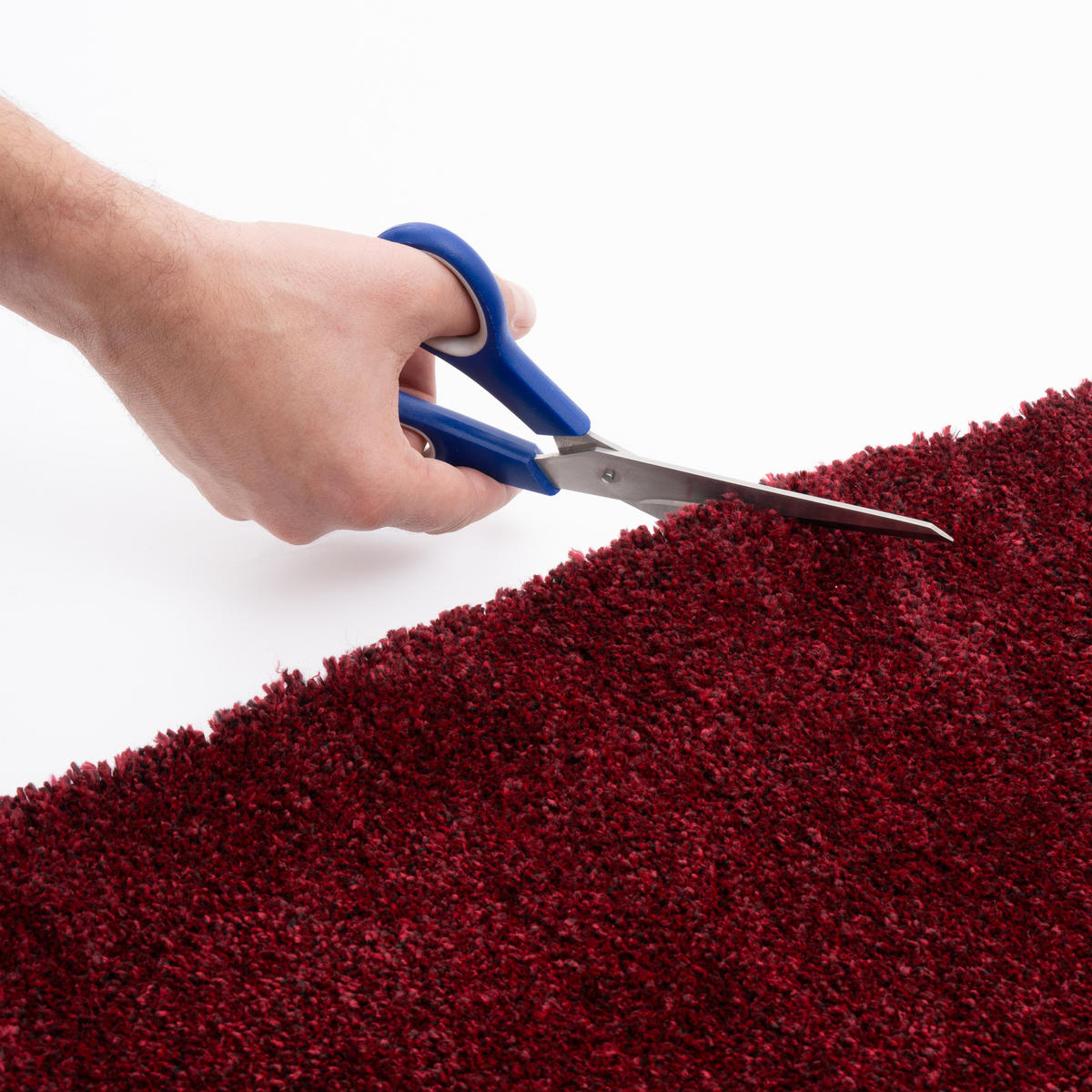 SUPER SOFT HOCHFLORTEPPICH LIVORNO - Weinrot, Textil (80/240cm) - Snapstyle