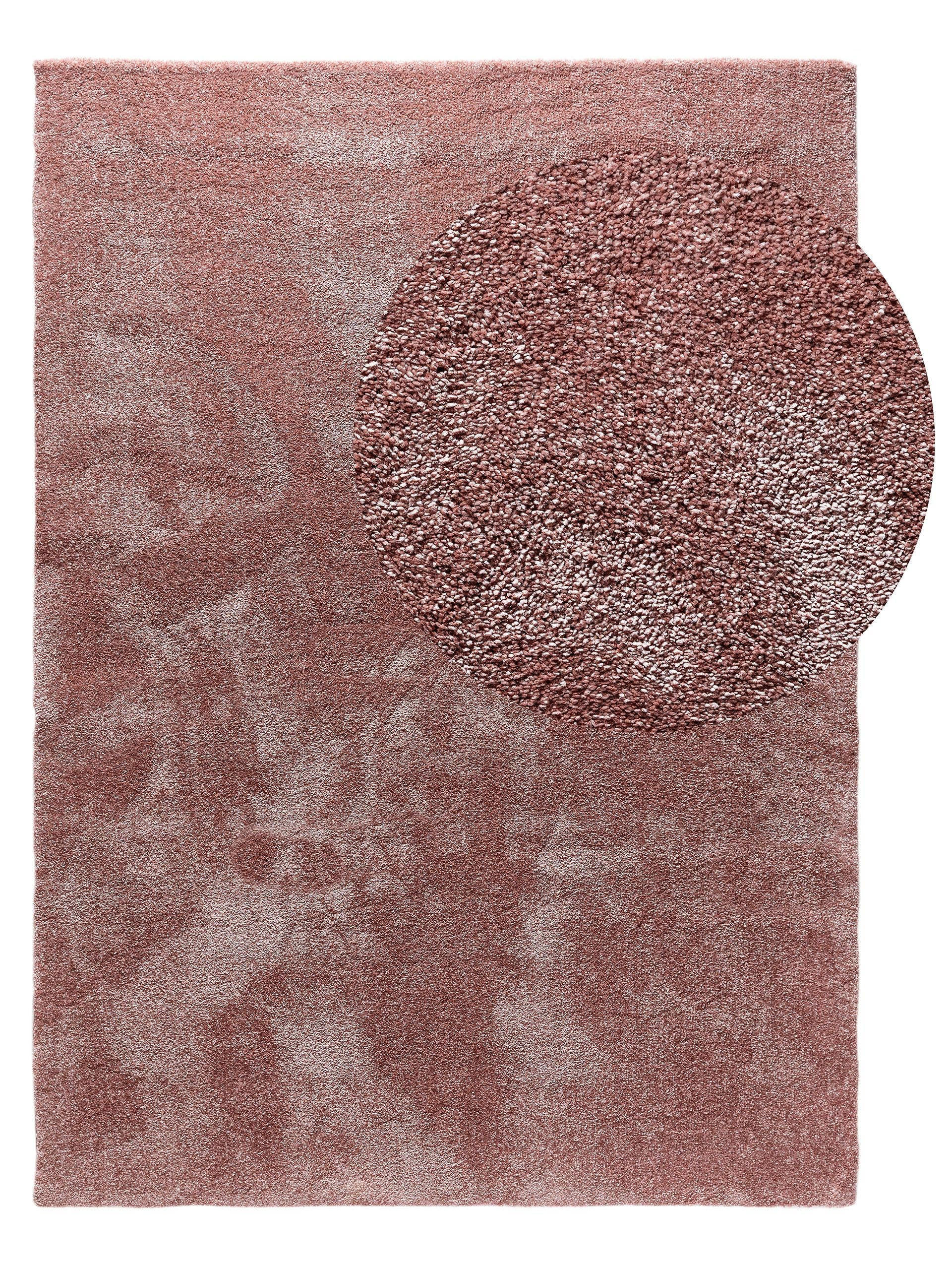 HOCHFLORTEPPICH Melvin waschbar 200/300 cm - Rosa, Kunststoff (200/300cm) - benuta Nest