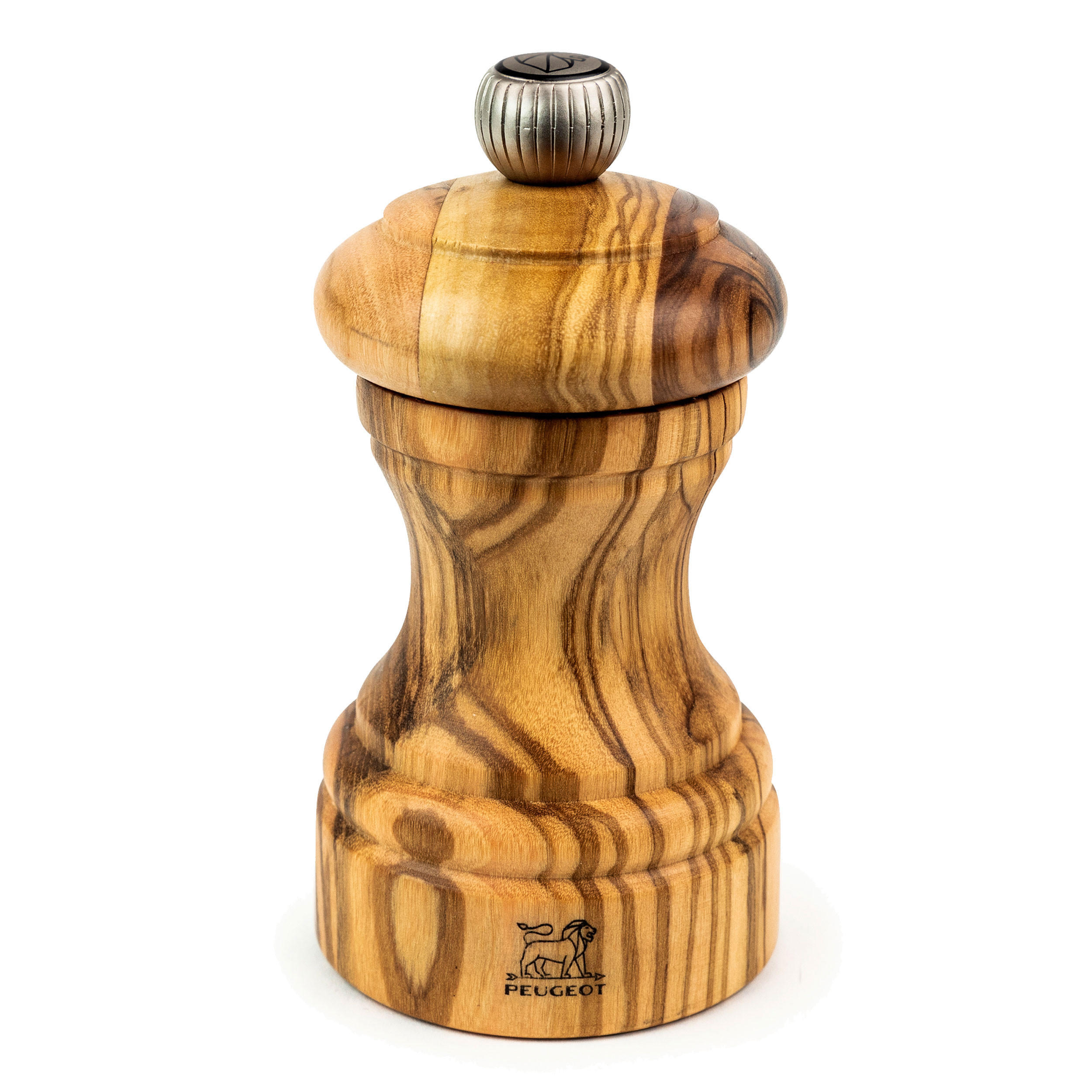 PFEFFERMÜHLE Bistro 10cm Olivenholz Stahlmahlwerk - Braun, Holz (5.3/10/5.3cm) - PEUGEOT
