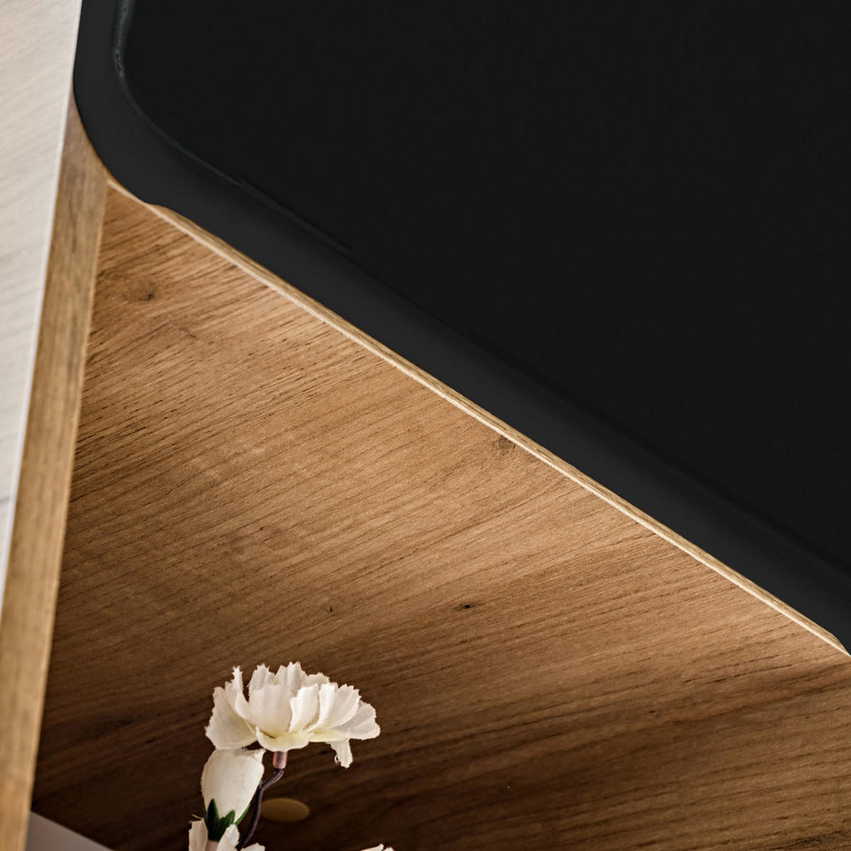 HOCHSCHRANK New-luton - Grau, Holzwerkstoff (35/170/32cm) - Lomado