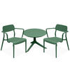GARTENMÖBEL-SET GALIO, 3-tlg - Grün, Kunststoff - KONSIMO®