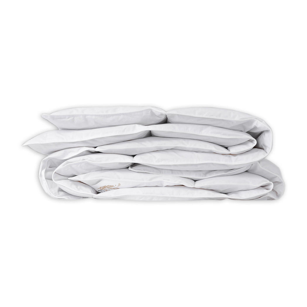DAUNENDECKE Mild Sommer - Weiß, Textil (200/220cm) - Mr Mattress
