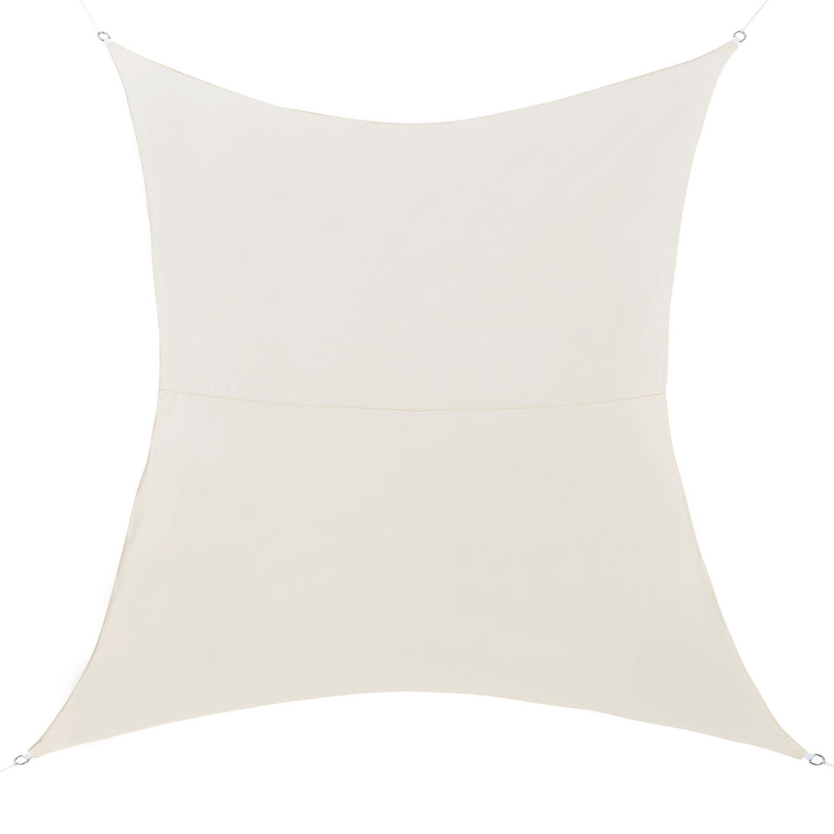SONNENSEGEL Lerma rechteckig - Sandfarben, Textil (300/200cm) - [en.casa]