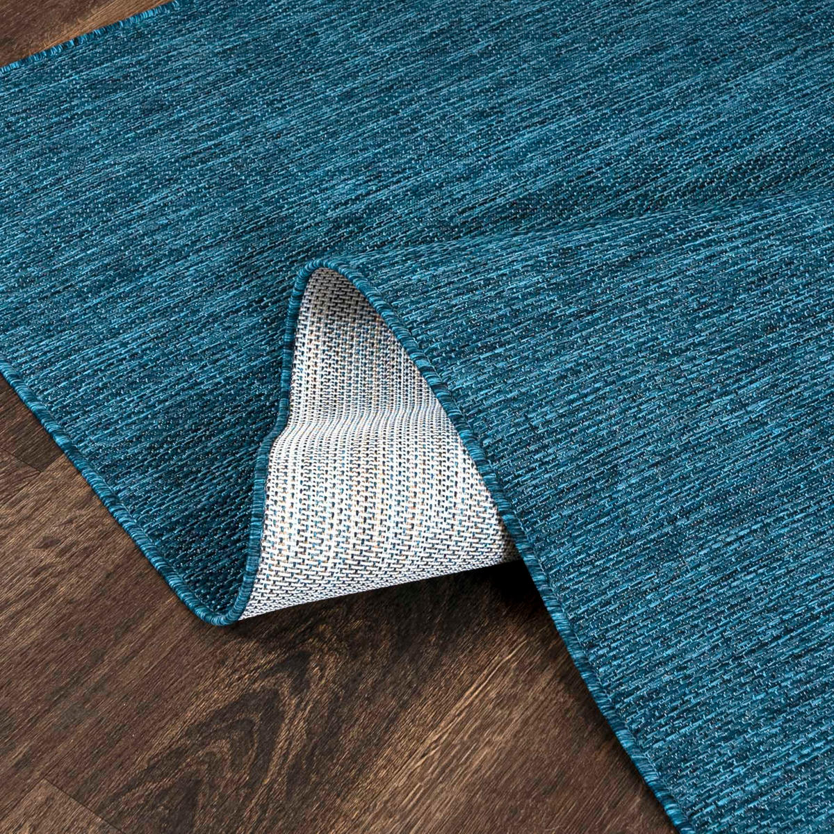 TEPPICH Blau - 240 x 330 cm - Türkis/Blau, Textil (240/330cm) - Mazovia