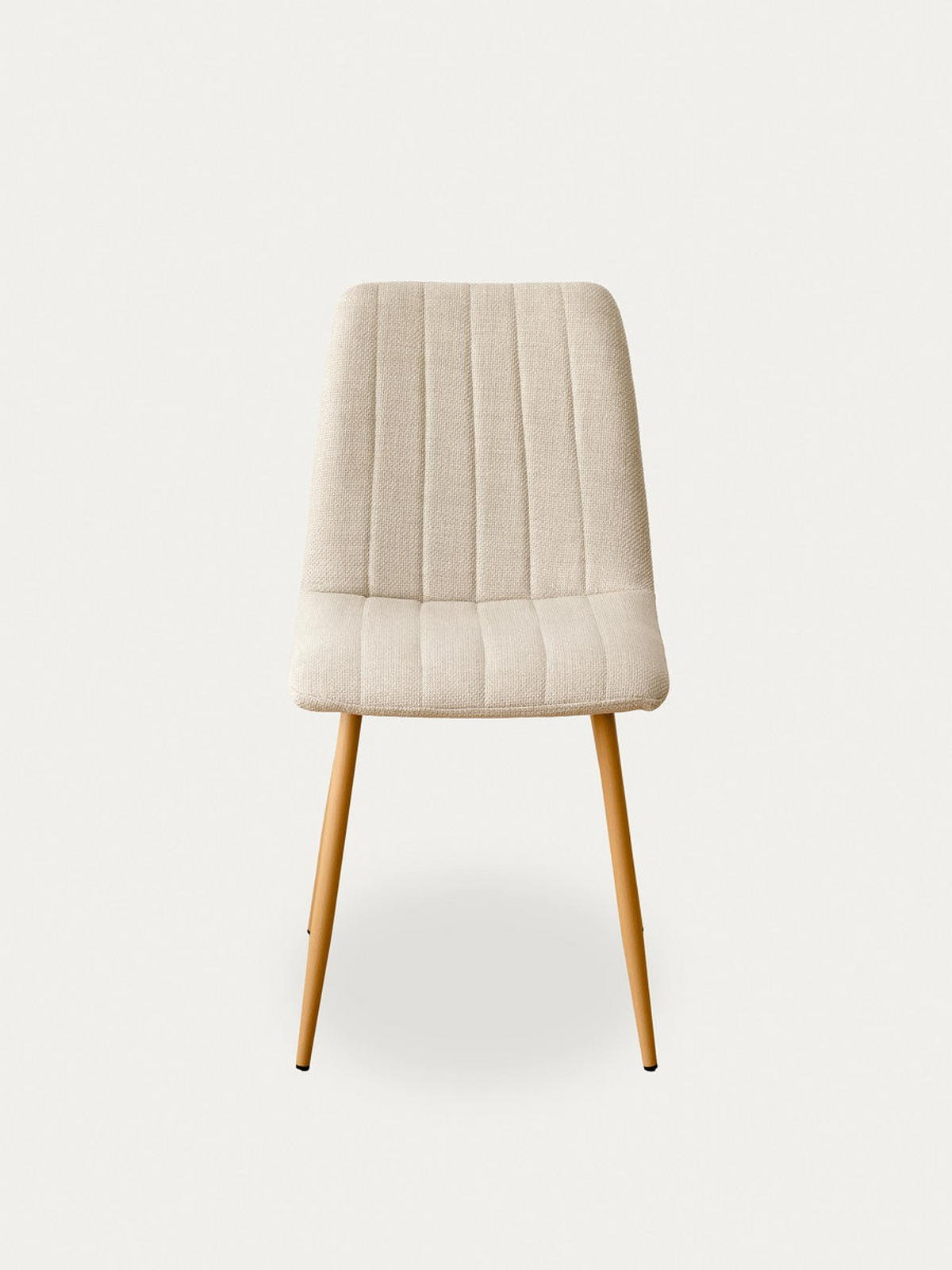 STUHL Wismar Beige 44.5 cm x 86 cm - Beige, Textil (44/86/56cm) - Kenay Home