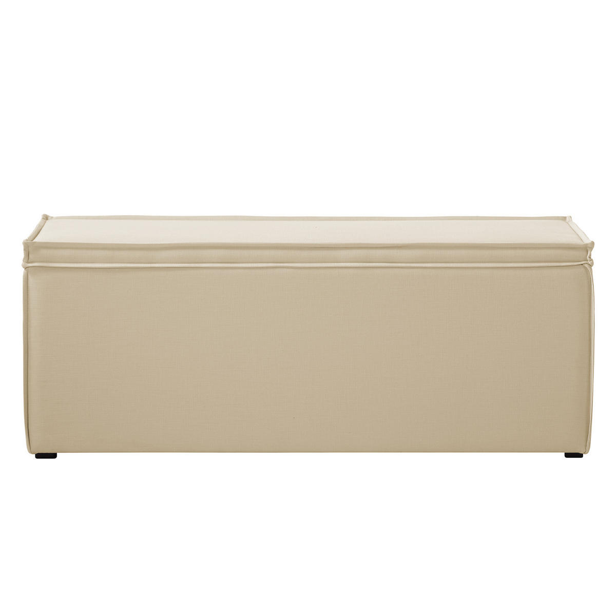 BETTTRUHE - Weicher Baumwollstoff - Sandfarben, Naturmaterialen (140/51/40cm) - home24