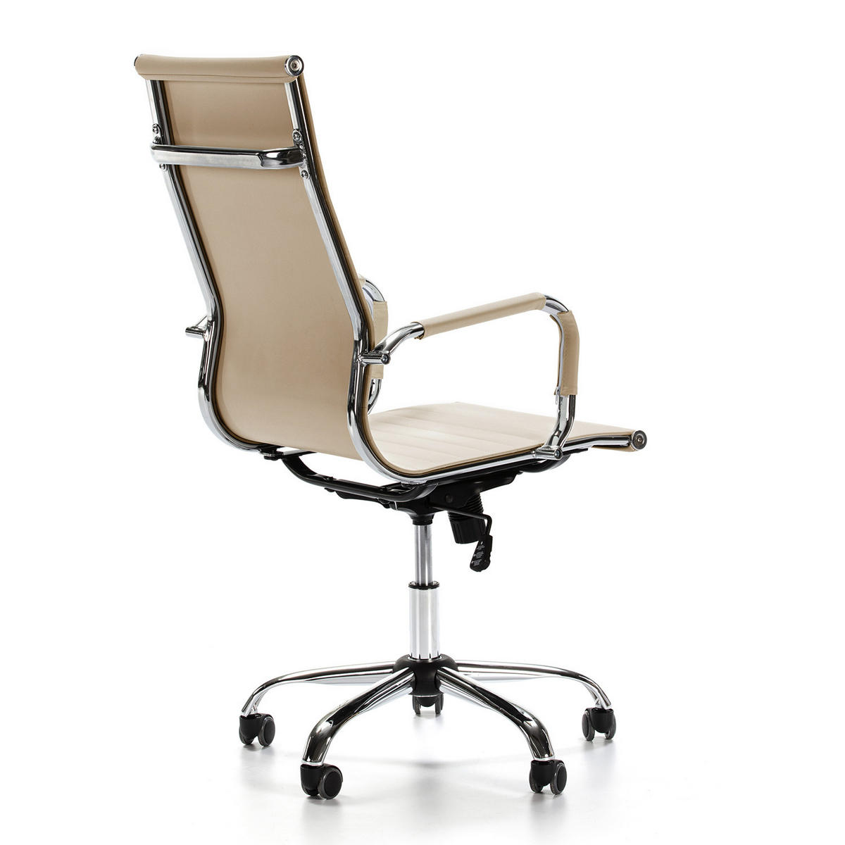 SCAUN ROTATIV Londres cu funcție de pat, culoare taupe - taupe, blană (71/107/55cm) - VS Venta-stock