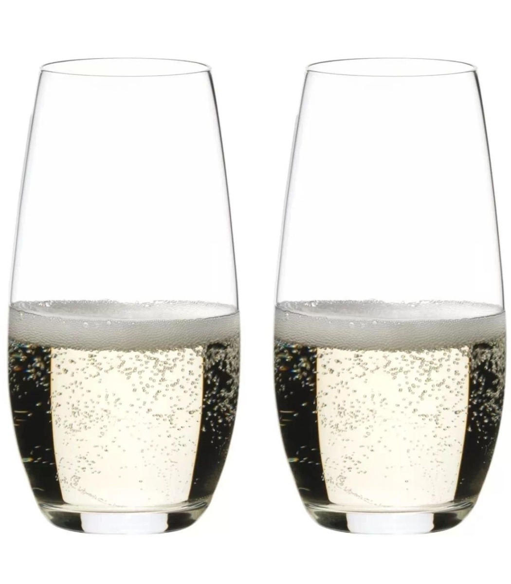 SEKTGLAS Champagnergläser O Wein - 2 Stück - Transparent, Glas (0.265L) - Riedel